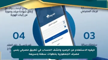 كيفية الاستعلام عن الرصيد وكشف الحساب في تطبيق مصرفي بلس مصرف الجمهورية بخطوات سهلة وسريعة
